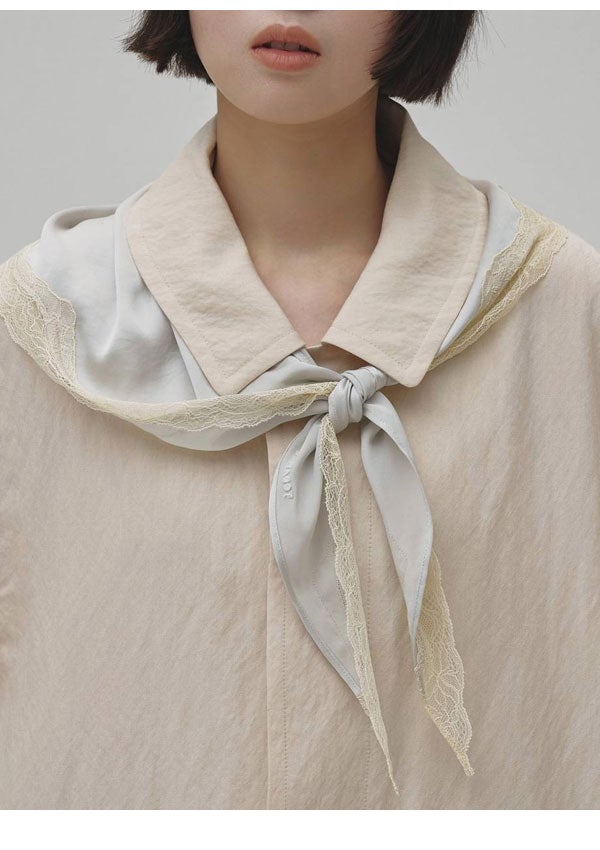 即納】トゥデイフル TODAYFUL 2026Prefall 小物 Satin Lace Scarf