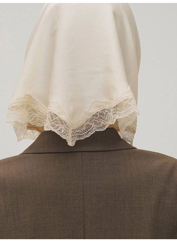 即納】トゥデイフル TODAYFUL 2026Prefall 小物 Satin Lace Scarf