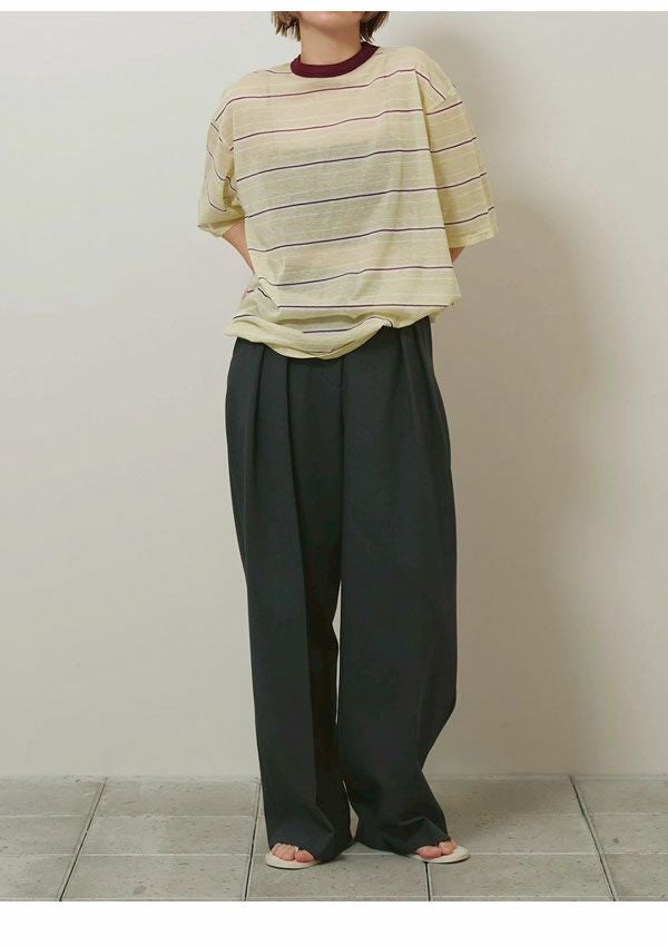 予約販売】トゥデイフル TODAYFUL 2026Prefall トップス Sheer Border