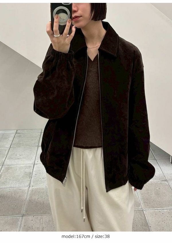 予約販売】トゥデイフル TODAYFUL 2026Prefall アウター Suede Zip