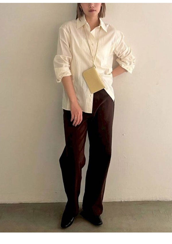 【TODAYFUL】 Multistripe Silk Shirts Versatile Multipositional Silk Shirt: Style Your Way