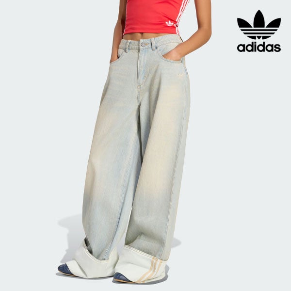 即納】アディダスオリジナルス adidas originals ビンテージ ワイド