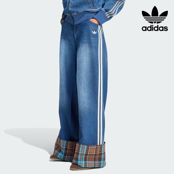 即納】アディダスオリジナルス adidas originals チェック シーム付き