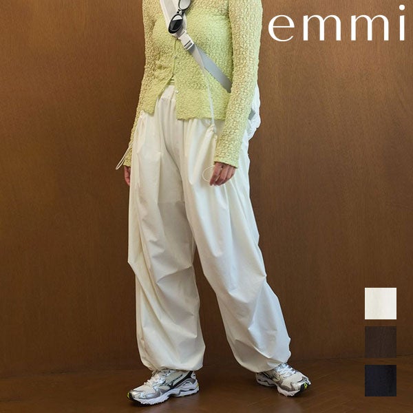 新作10%OFF】【即納】エミ emmi ボトムス eco ボリュームパラシュート