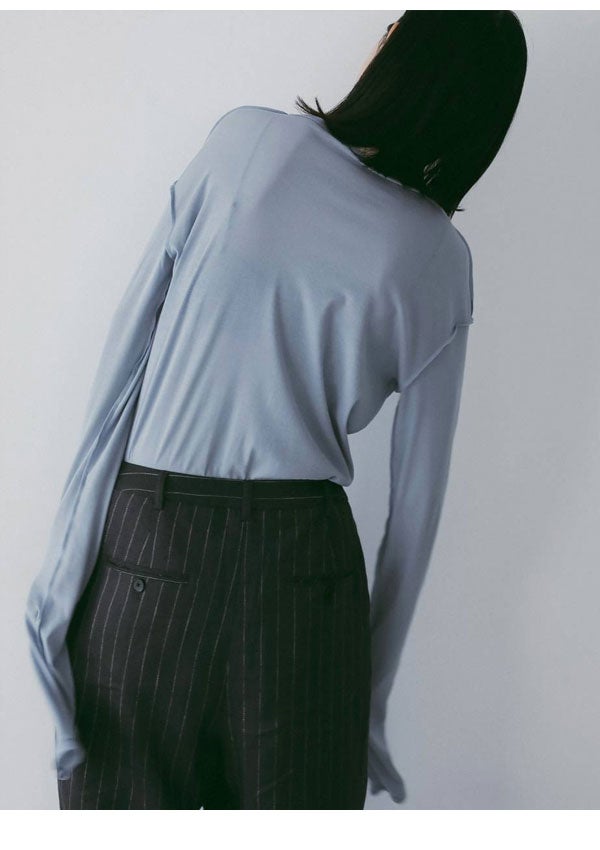 即納】 アンヌーク anuke 2026springsummer トップス Sheer Long T