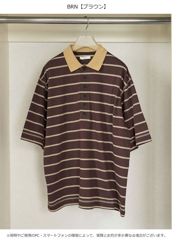 アンヌーク anuke 2026Prefall トップス Border Loose Polotops 7月