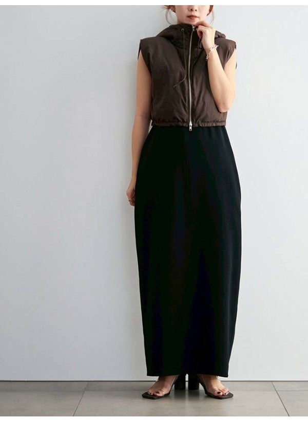 即納】アンヌーク anuke 2026Prefall ドレス Uneck Loose Onepiece U