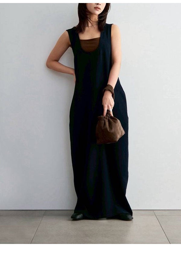 即納】アンヌーク anuke 2026Prefall ドレス Uneck Loose Onepiece U