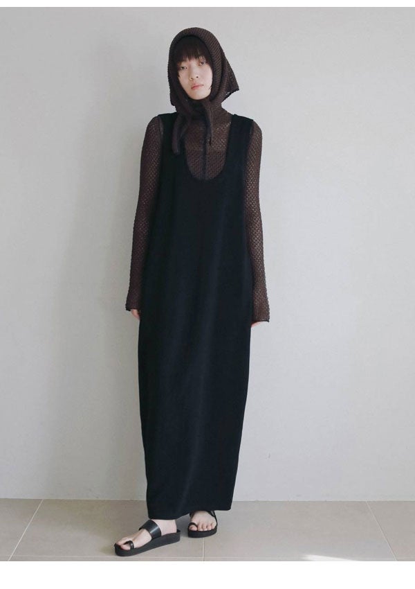 アンヌーク anuke 2026Prefall トップス Piping Scarf Knit 8月下旬～9