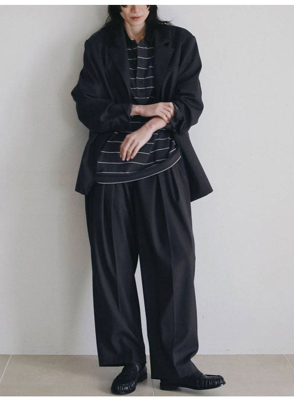 アンヌーク anuke 2026Prefall ボトムス Hightwist Cocoon Pants 8月