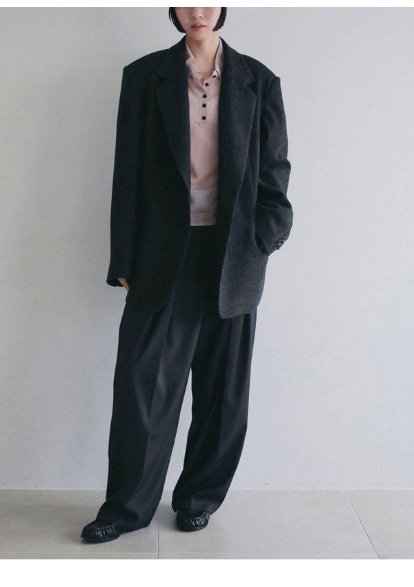 アンヌーク anuke 2026Prefall ボトムス Hightwist Cocoon Pants 8月