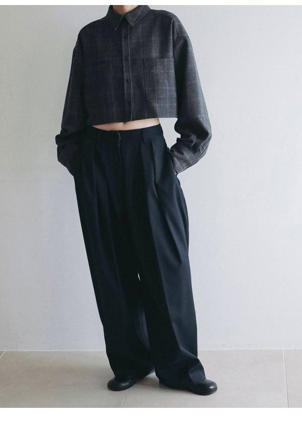 アンヌーク anuke 2026Prefall ボトムス Hightwist Cocoon Pants 8月