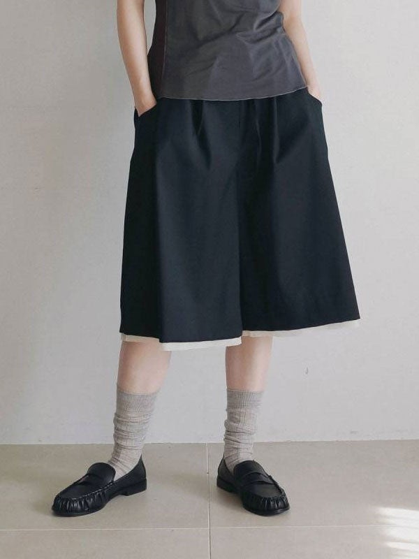 アンヌーク anuke 2026Prefall ボトムス Hightwist Half Pants 8月下旬
