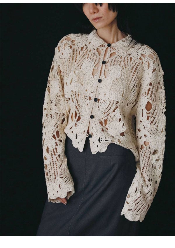 アンヌーク anuke 2026Prefall トップス Embroidery Over Shirts 8月