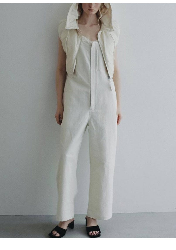 アンヌーク anuke 2026Prefall オールインワン Cotton Wide Salopette