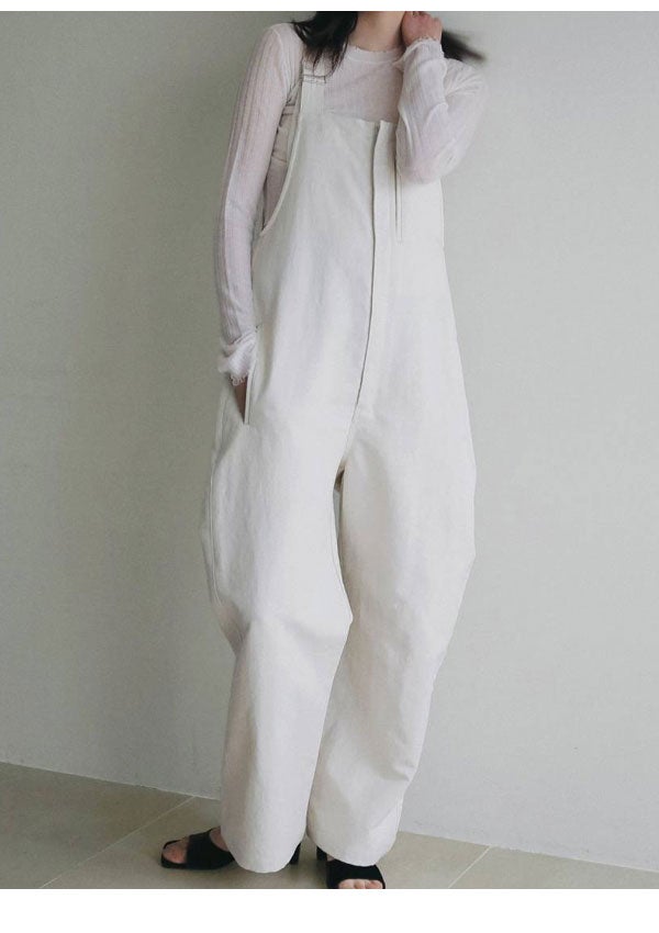 アンヌーク anuke 2026Prefall オールインワン Cotton Wide Salopette