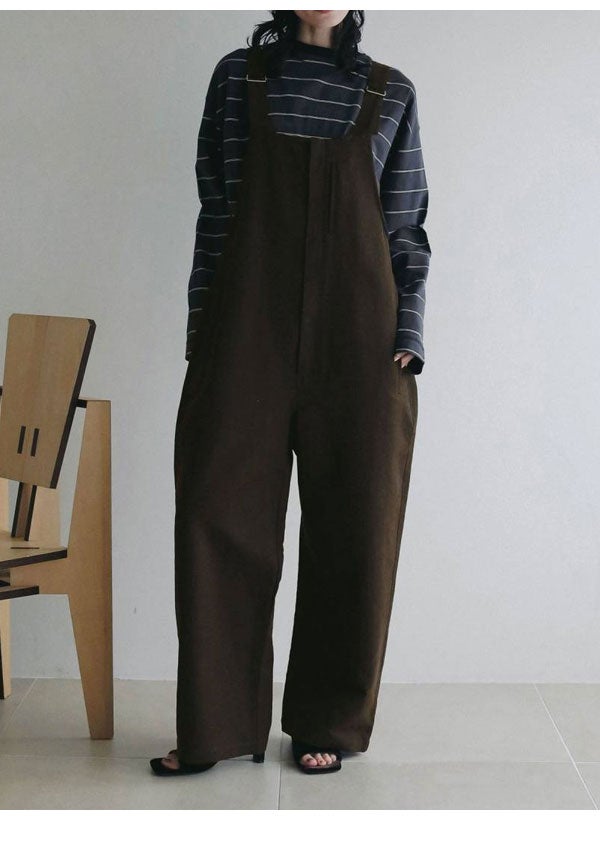 アンヌーク anuke 2026Prefall オールインワン Cotton Wide Salopette