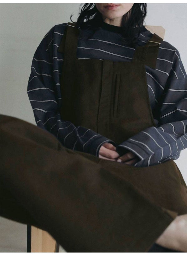 アンヌーク anuke 2026Prefall オールインワン Cotton Wide Salopette