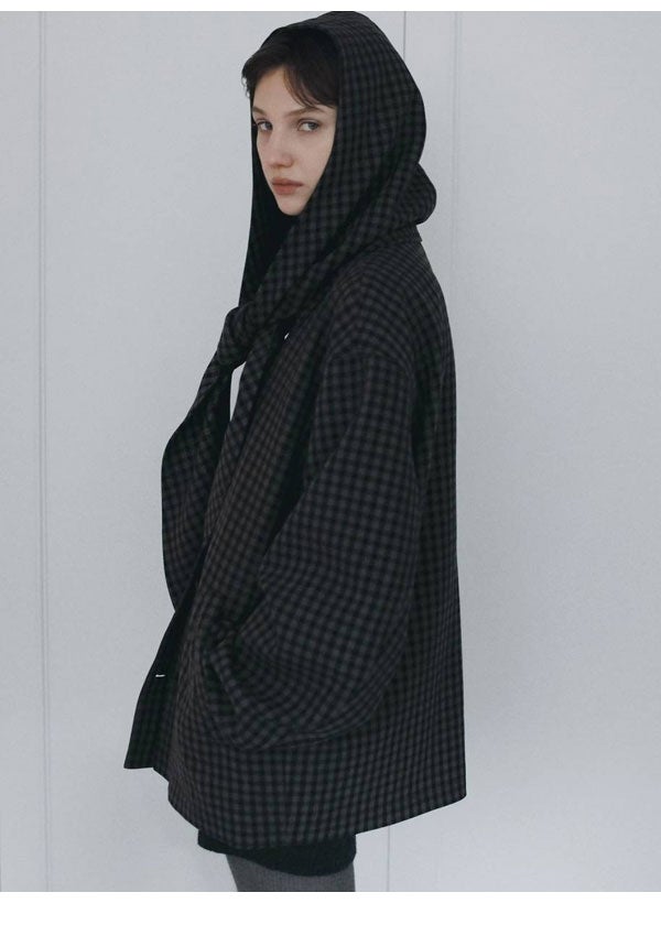 即納】 アンヌーク anuke 2026Prefall アウター Check Coverall Jacket