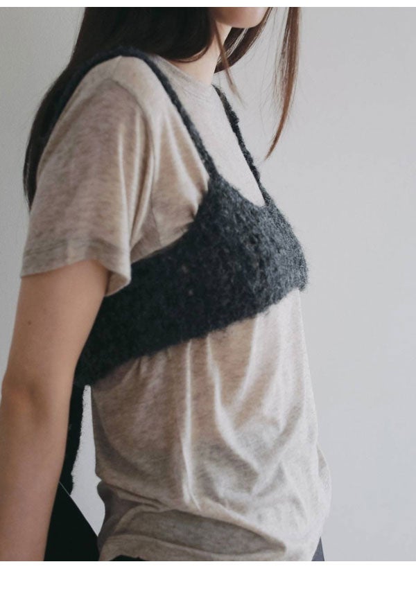アンヌーク anuke 2026Prefall トップス Crochet Knit Bustier 7月中旬