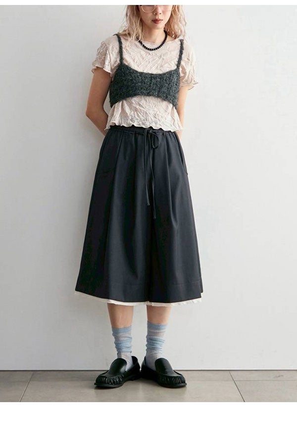 アンヌーク anuke 2026Prefall トップス Crochet Knit Bustier 7月中旬