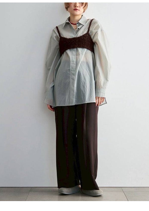 アンヌーク anuke 2026Prefall トップス Crochet Knit Bustier 7月中旬