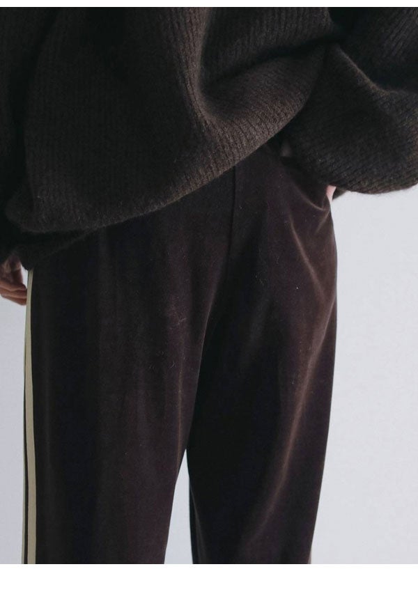 即納】アンヌーク anuke 2026Prefall ボトムス Velour Track Pants