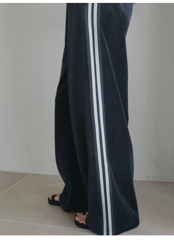 即納】アンヌーク anuke 2026Prefall ボトムス Velour Track Pants