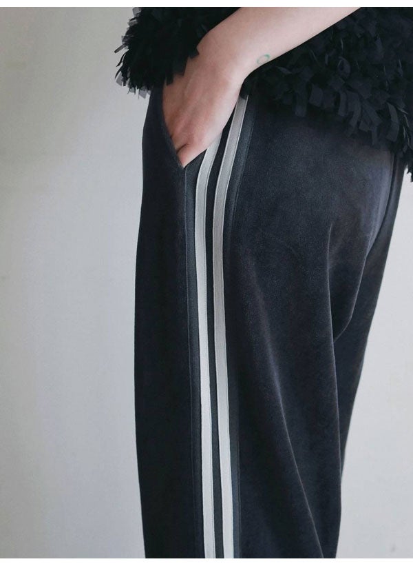 即納】アンヌーク anuke 2026Prefall ボトムス Velour Track Pants