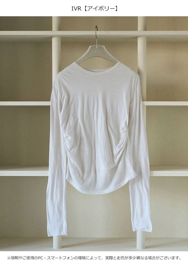 アンヌーク anuke 2026Prefall トップス Gather Compact Tops 8月中旬