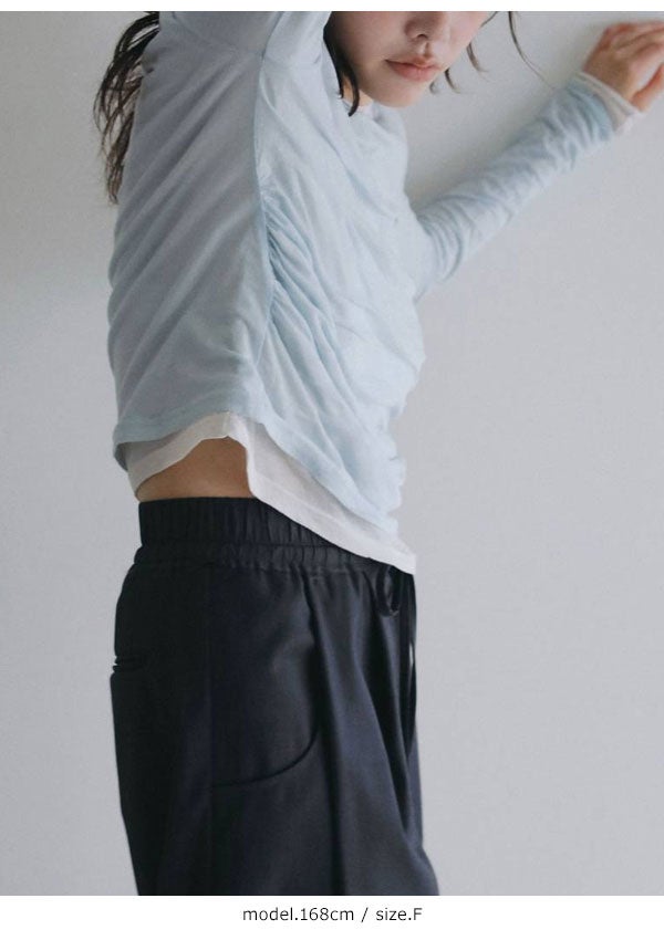 アンヌーク anuke 2026Prefall トップス Gather Compact Tops 8月中旬