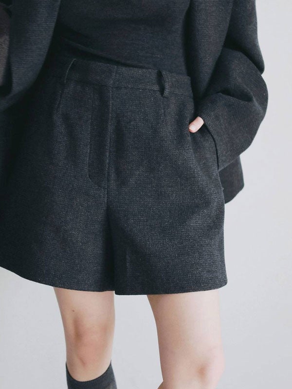 アンヌーク anuke 2026Prefall ボトムス Herringbone Short Pants 9月