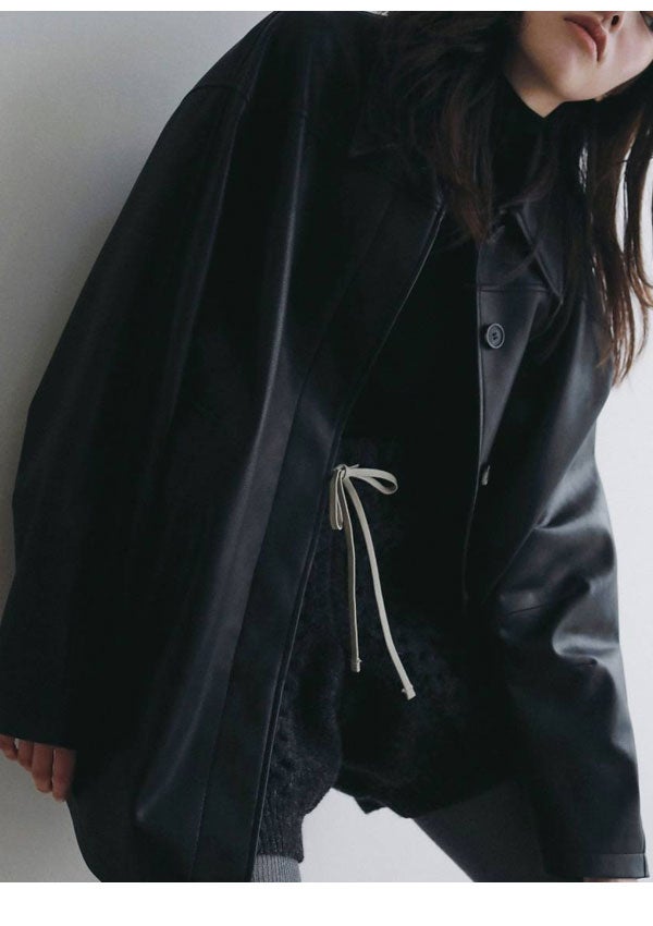 アンヌーク anuke 2026Prefall アウター Ecoleather Over Jacket 9月