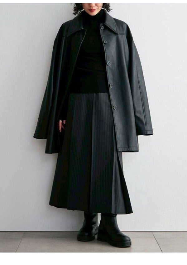 アンヌーク anuke 2026Prefall アウター Ecoleather Over Jacket 9月