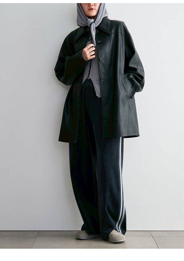 アンヌーク anuke 2026Prefall アウター Ecoleather Over Jacket 9月