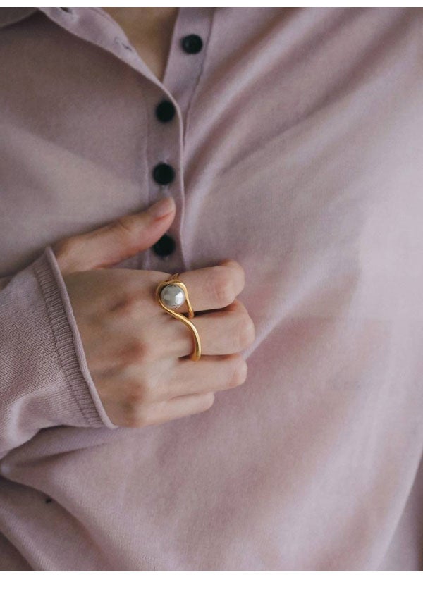アンヌーク anuke 2026Prefall アクセサリー Ball Double Ring 7月中旬