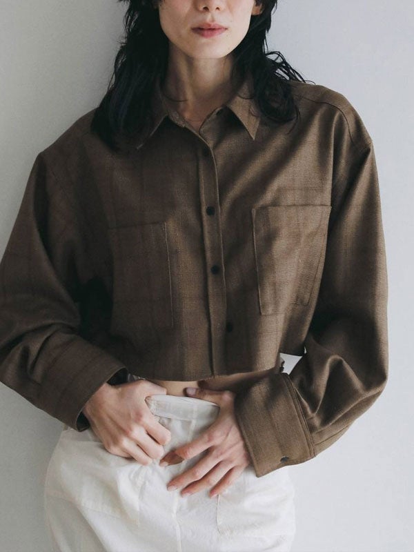アンヌーク anuke 2026Prefall トップス Short Check Shirts 9月中旬