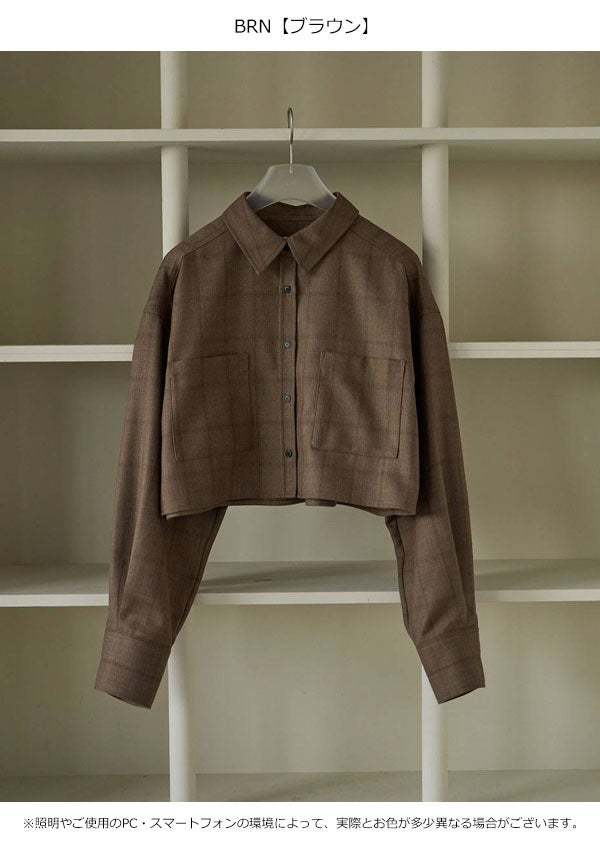 アンヌーク anuke 2026Prefall トップス Short Check Shirts 9月中旬
