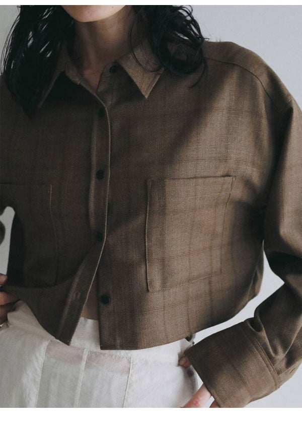アンヌーク anuke 2026Prefall トップス Short Check Shirts 9月中旬