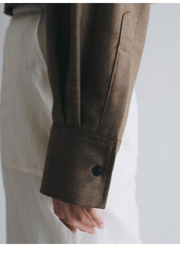アンヌーク anuke 2026Prefall トップス Short Check Shirts 9月中旬