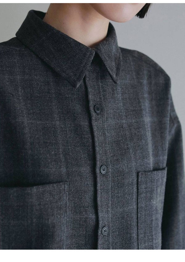 アンヌーク anuke 2026Prefall トップス Short Check Shirts 9月中旬