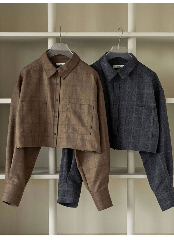 アンヌーク anuke 2026Prefall トップス Short Check Shirts 9月中旬
