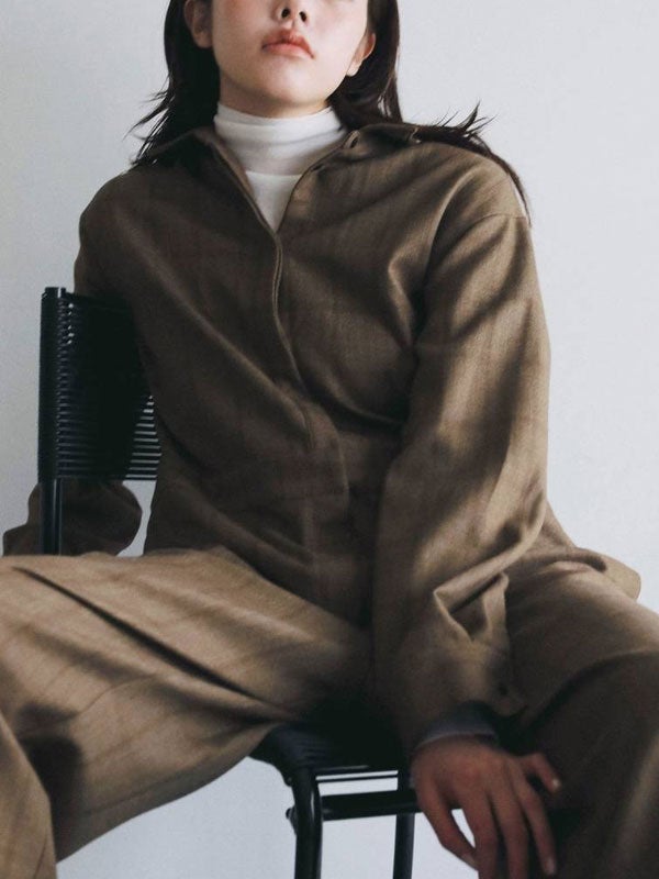 アンヌーク anuke 2026Prefall オールインワン Check Shirts
