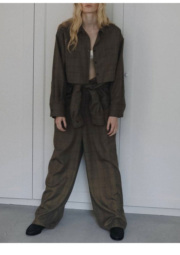 アンヌーク anuke 2026Prefall オールインワン Check Shirts