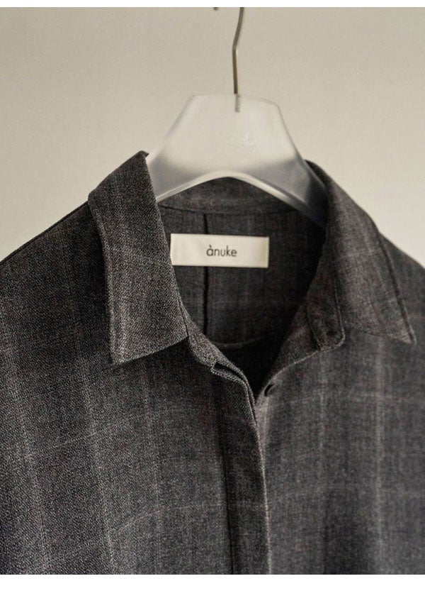 アンヌーク anuke 2026Prefall オールインワン Check Shirts