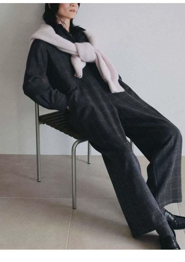 アンヌーク anuke 2026Prefall オールインワン Check Shirts