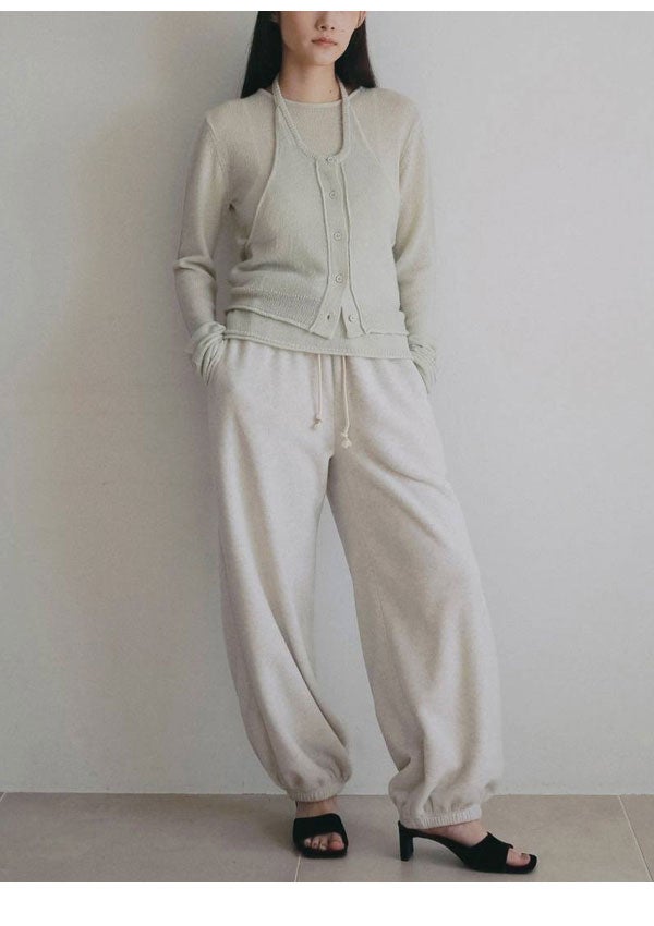 アンヌーク anuke 2026Prefall ボトムス Fleece Rough Pants 9月中旬