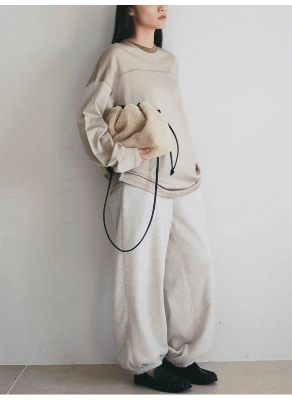 アンヌーク anuke 2026Prefall ボトムス Fleece Rough Pants 9月中旬