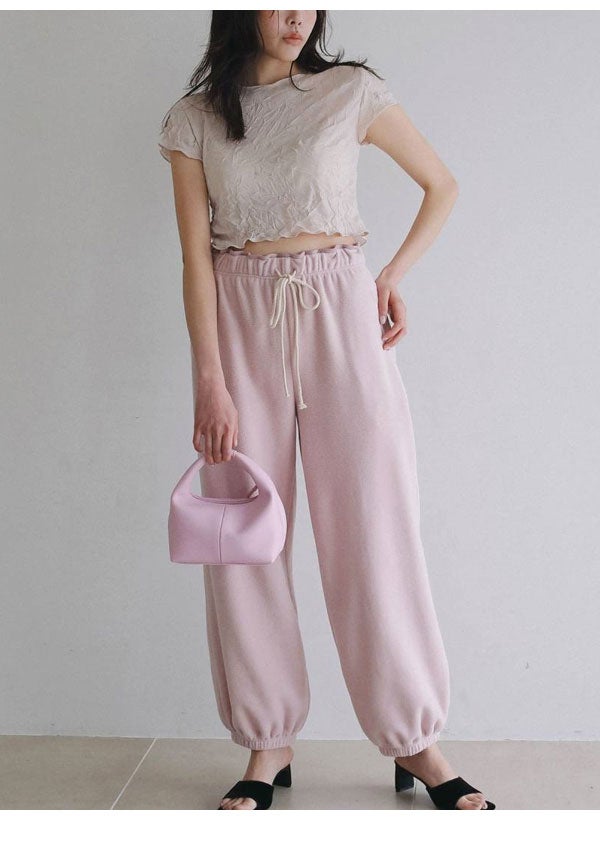 アンヌーク anuke 2026Prefall ボトムス Fleece Rough Pants 9月中旬
