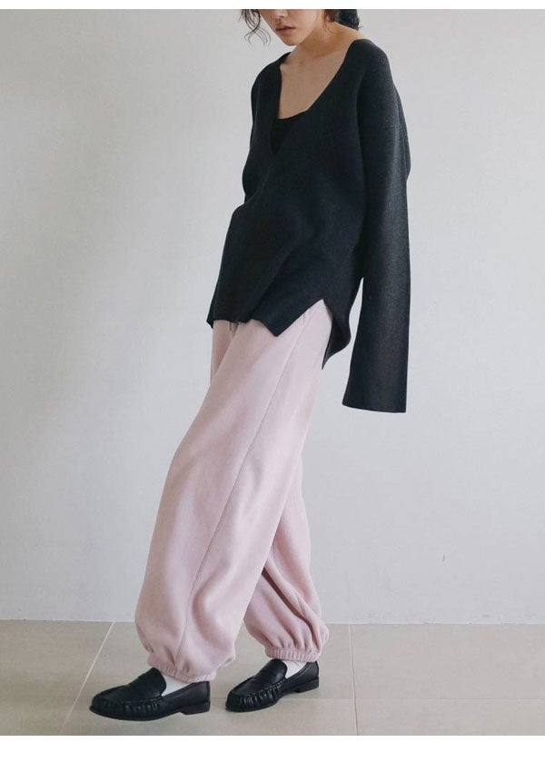 アンヌーク anuke 2026Prefall ボトムス Fleece Rough Pants 9月中旬